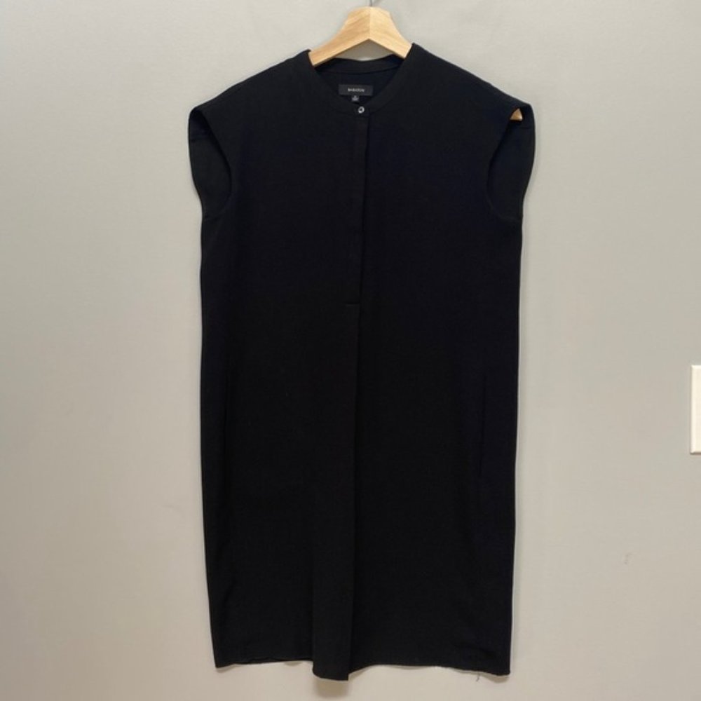 Aritzia Babaton Black Sleeveless Mini Dress Size XS - Picture 2 of 7